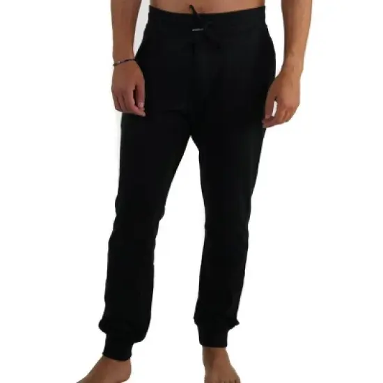 Members Only Men's Cotton Knit Jersey Jogger with Two Side Pockets, Loungewear Sleep Pajama Pant for Men image {2}