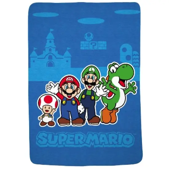 Twin Mario Blanket image {5}