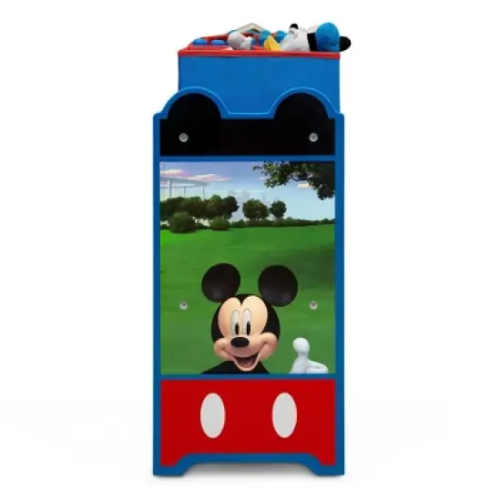 Delta Children Disney Mickey Mouse Deluxe 9 Bin Design and Store Toy Organizer image {6}