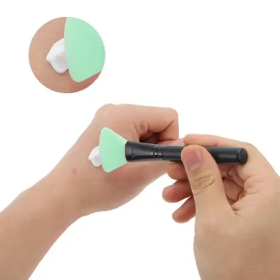 Unique Bargains Lightweight Soft Facial Mask Brush 1 Pc image {2}