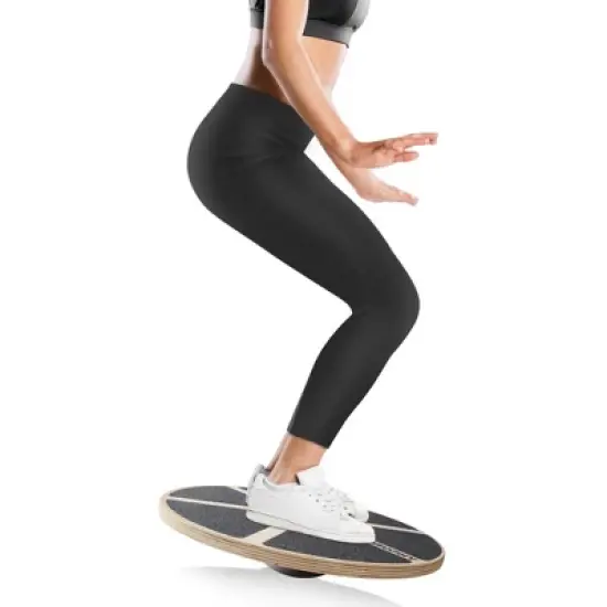 Philosophy Gym Wobble Board - Round Wooden Balance Board - Exercise Balance Trainer image {5}