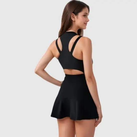 Anna-Kaci Women's Racerback Flowy Athletic Dress image {7}