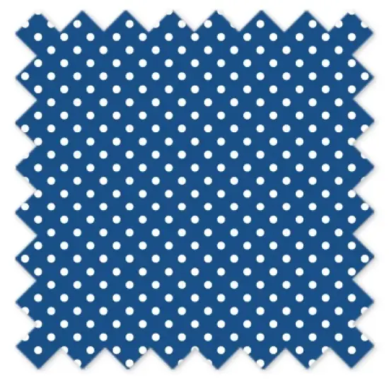  Bacati - Pin Dots Crib/Toddler Bed Skirt - Blue image {1}