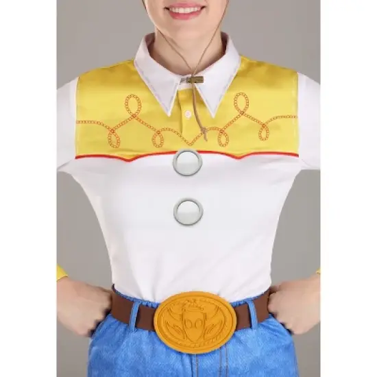HalloweenCostumes.com Deluxe Disney Toy Story Jessie Costume for Women. image {2}