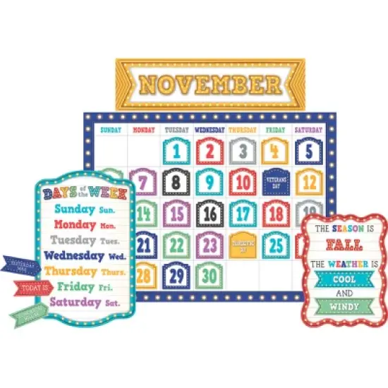 Teacher Created Resources&reg; Marquee Calendar Bulletin Board image {3}