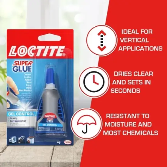 Loctite 4g Gel Control Super Glue image {3}