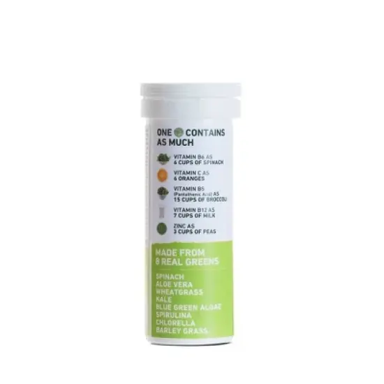 8Greens Single Tube Effervescent - Melon - 10ct image {3}