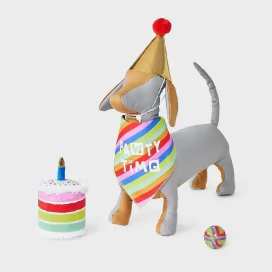 Party Gift Pack Dog Plush Ball Toy Set - 4pc - Boots & Barkley&trade; image {2}