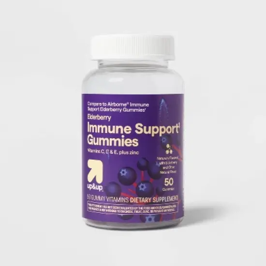 Elderberry Gummies - 50ct - up&up&trade; image {4}