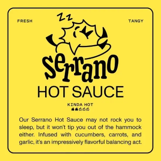 Yellowbird Serrano Hot Sauce - 9.8oz image {3}