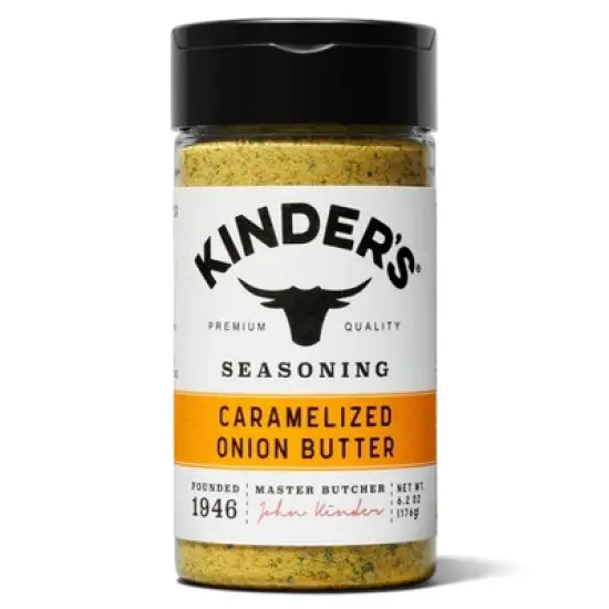 Kinders Caramelized Onion Butter Seasoning - 6.2oz image {4}