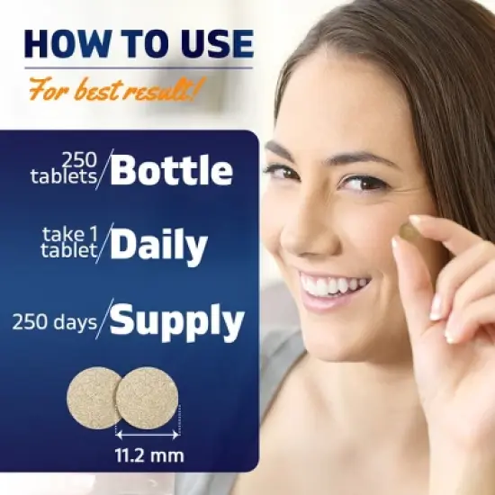 Ferrous Gluconate 324 mg + Vitamin C 100 mg (65 mg Elemental Iron) &ndash; 250 Coated Tablets image {2}