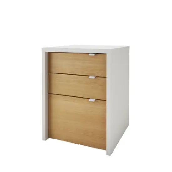 Chrono 3 Drawer Filing Cabinet - Nexera image {6}