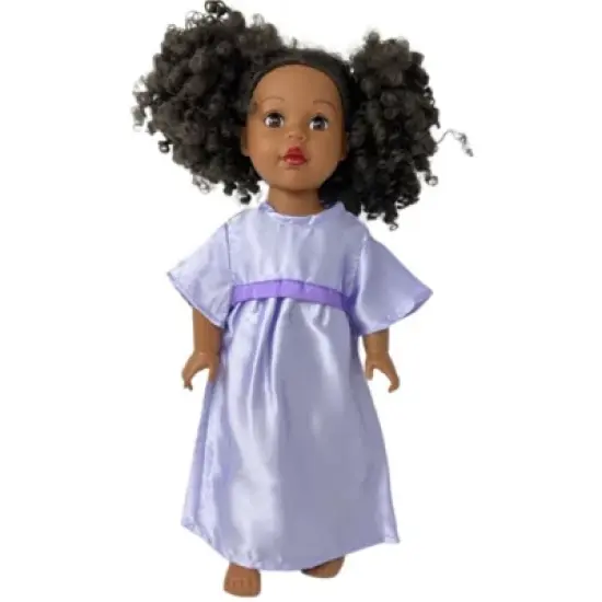 Doll Clothes Superstore Size 12 Matching Girl And Doll Satin Nightgowns image {2}