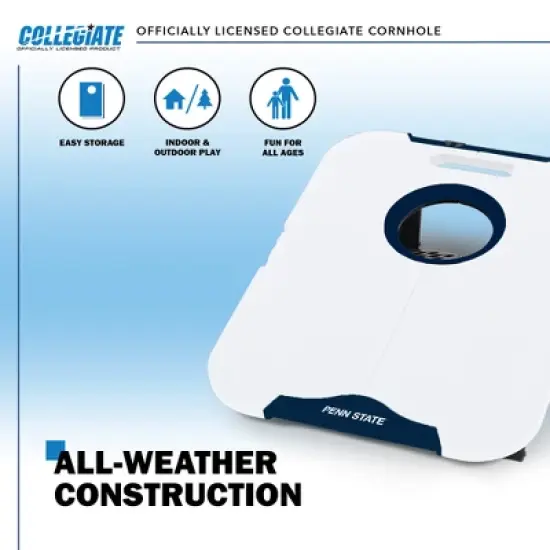 NCAA Penn State Nittany Lions All-Weather Travel Cornhole Set image {2}