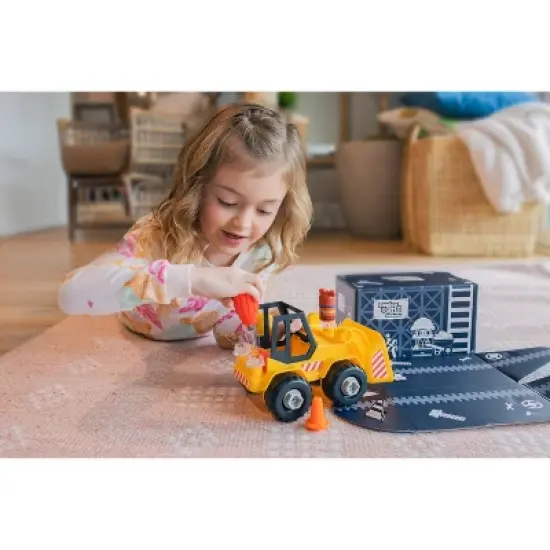 Educational Insights Design & Drill Bolt Buddies Bulldozer image {2}