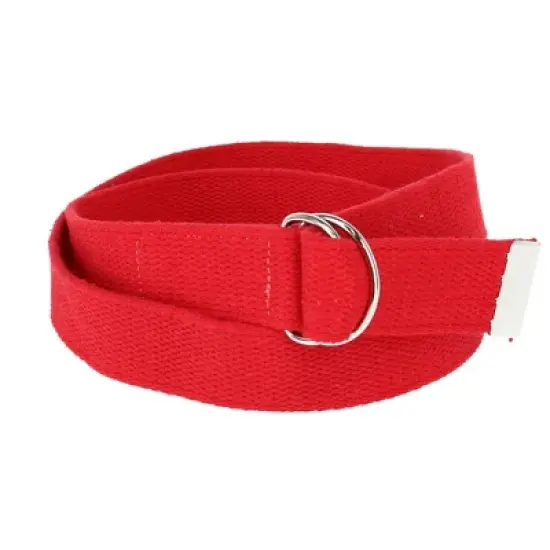 CTM Cotton Web Belt with D Ring Buckle image {4}