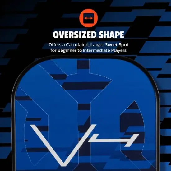 Onix 16'' Recruit V4 Oval Pickleball Paddle image {4}