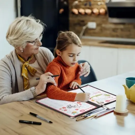 WeChef 4 Pack Menu Cover 8.5x11" 4 Page 8 View Restaurant Hotel Cafe Fold Book Black image {8}