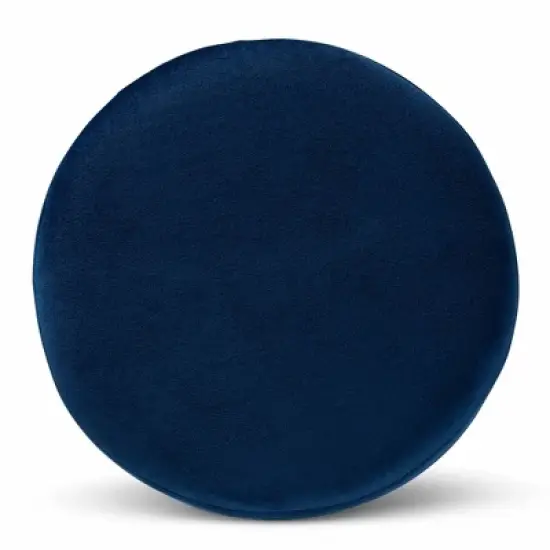 Chaela Velvet Metal Ottoman - Baxton Studio image {2}
