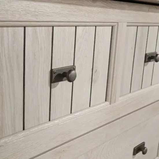 Costa 6 Drawer Dresser Chalked Chestnut - Sauder image {1}