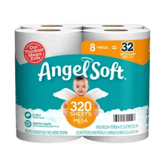 Angel Soft Toilet Paper image {5}