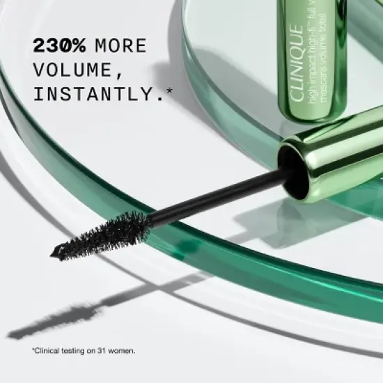 Clinique High Impact High-Fi Full Volume Mascara Mini - Intense Black - 0.13 fl oz - Ulta Beauty image {3}