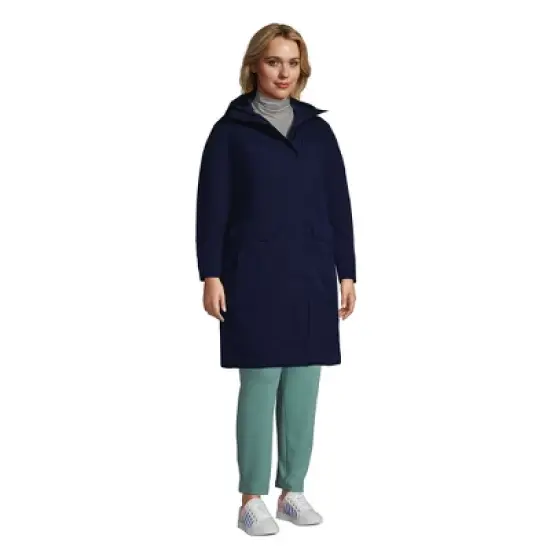 Lands' End Women's Waterproof Insulated Raincoat image {2}
