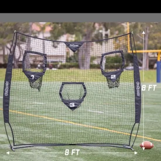 GoSports Football Throwing Black Net image {3}