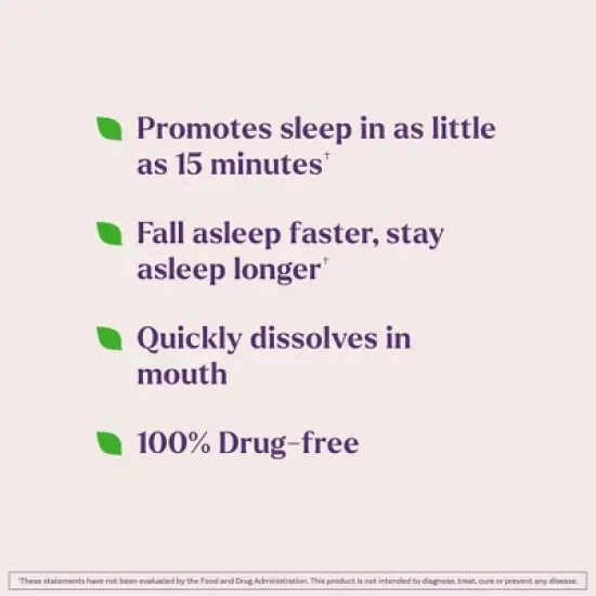Natrol Melatonin 5mg Sleep Aid Fast Dissolve Tablets - Strawberry - 90ct image {1}