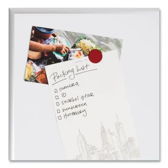 U Brands Heavy-Duty Board Magnets, Circles, Red, 0.75" Diameter, 20/Pack image {4}