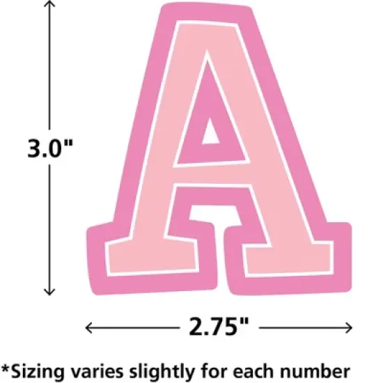 Teacher Created Resources&reg; Pastel Pop Bold Block 3" Magnetic Letters, 55 Pieces image {1}