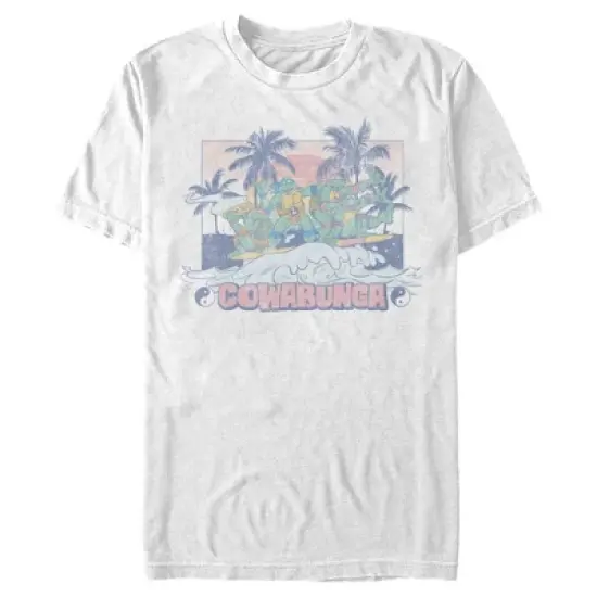 Men's Teenage Mutant Ninja Turtles Cowabunga Wave T-Shirt image {3}