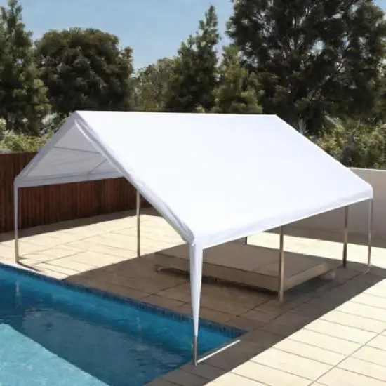 Gulches 20x20 Feet Heavy Duty Party Tent for Outdoor Events, Weddings, BBQs, and Carports with Storage Carry Bags image {7}