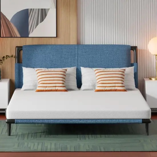 BestMassage 5 Inch Mattress Gel Memory Foam Mattress Medium Firmness Mattresses for Cool Sleep & Pressure Relief CertiPUR-US Certified image {8}