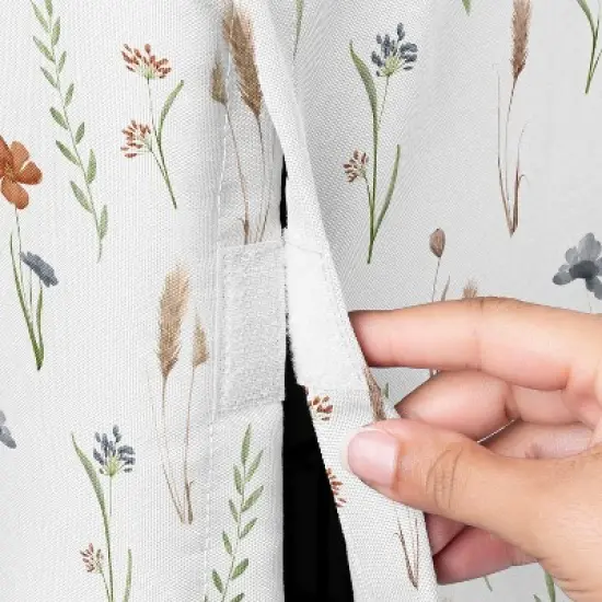 Sweet Jojo Designs Dog Crate Kennel Cover 36in. Watercolor Floral Garden Multicolor image {2}