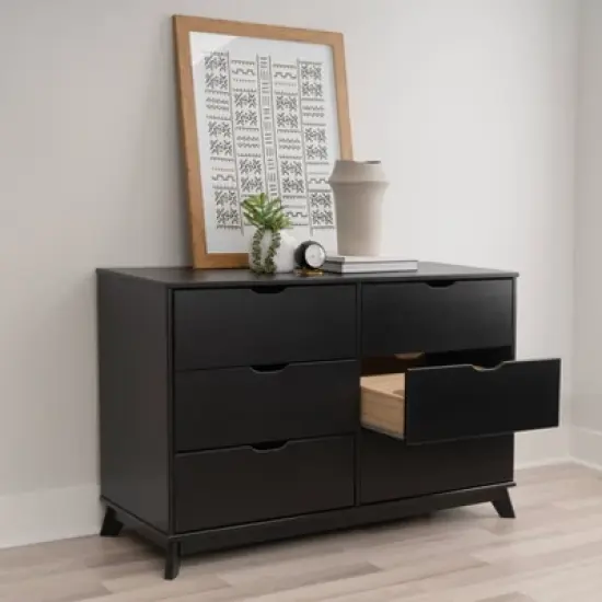 Powell Pensy Twin Platform Bed Dresser and Nightstand image {6}