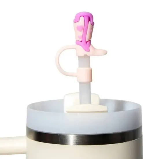 CharCharms 4pk Girly Straw Toppers image {2}