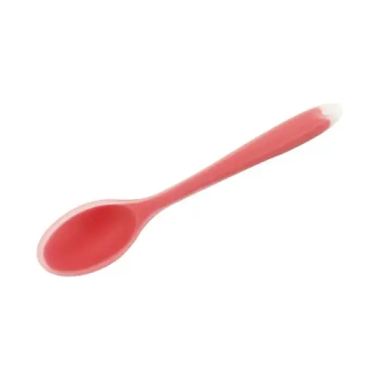 Unique Bargains Kitchen Restaurant Dinner Table Dessert Utensils Silicone Spoon image {7}