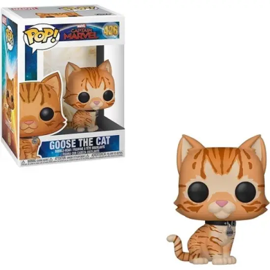 Funko Pop! Marvel: Captain Marvel - Goose The Cat Toy image {1}
