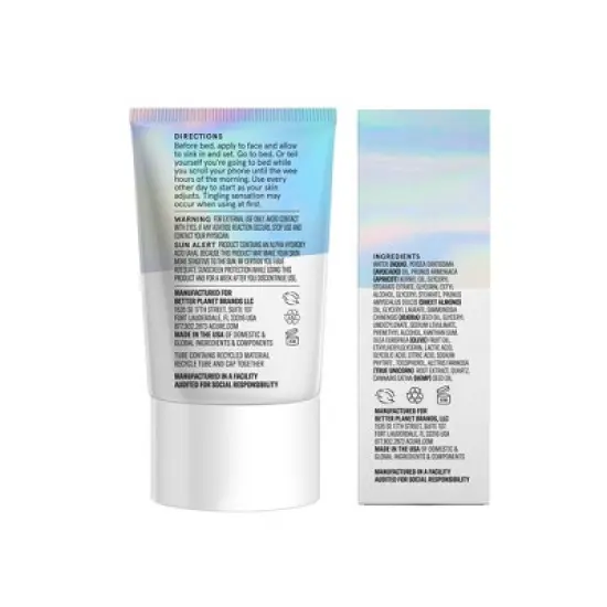 Acure Resurfacing Overnight Glycolic Treatment - 1 fl oz image {1}