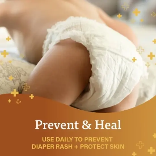 A + D Baby Diaper Rash Ointment, Baby Protectant with Vitamins A and D - 4oz image {3}