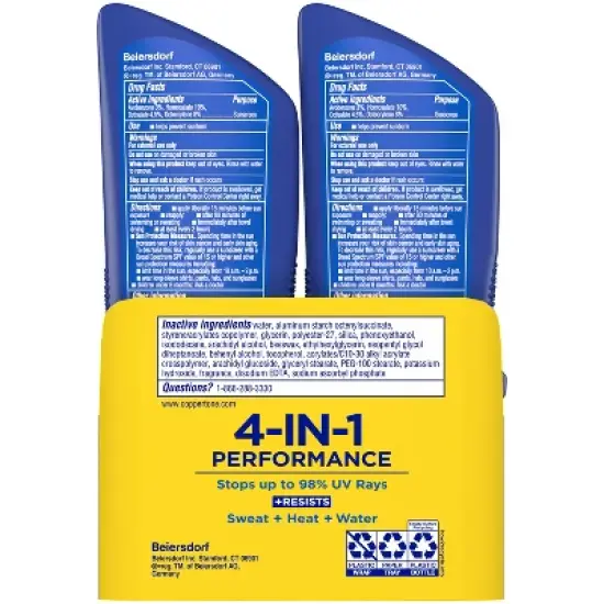 Coppertone Sport Sunscreen Lotion - SPF 50 image {1}