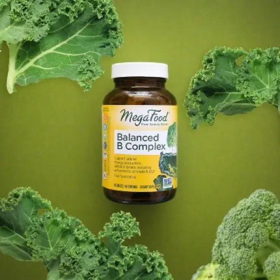 MegaFood Balanced B Complex Tablets image {3}
