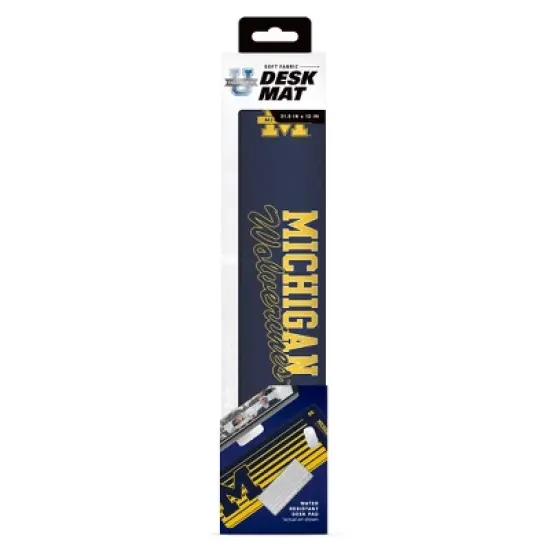 NCAA Michigan Wolverines Desk Mat image {1}
