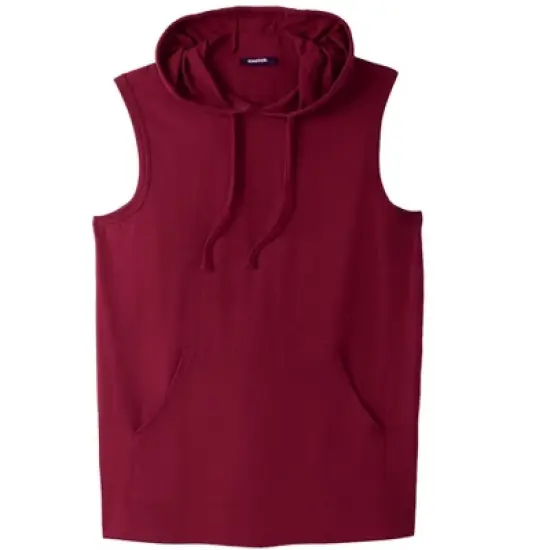 KingSize Men's Big & Tall Lightweight Muscle Hoodie Tee image {3}