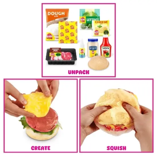 Slime Mart Small Basket Burger Slimes and Putties: Creativity Focus, 1.71 Net Weight, Single Piece image {6}