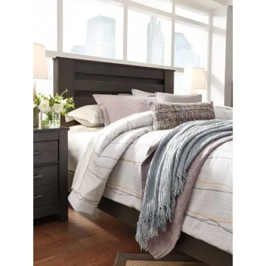 Full/Queen Adult Headboard Black Walnut - Signature Design by Ashley image {3}