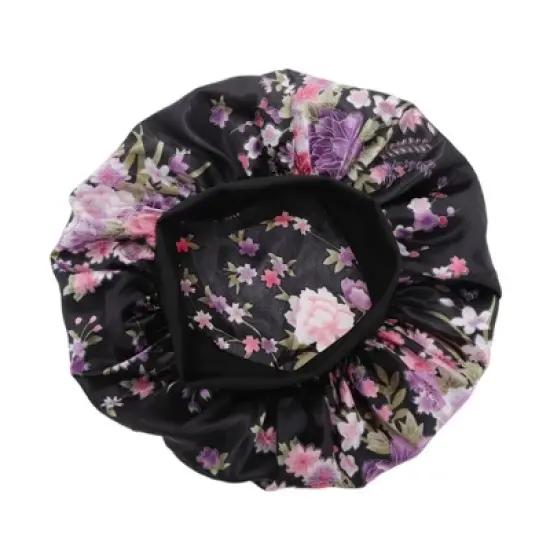 Unique Bargains High Elasticity Print Shower Cap 1 Pc image {7}