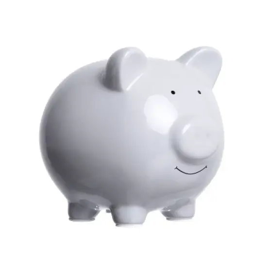 Pearhead Piggy Bank - Gray image {6}